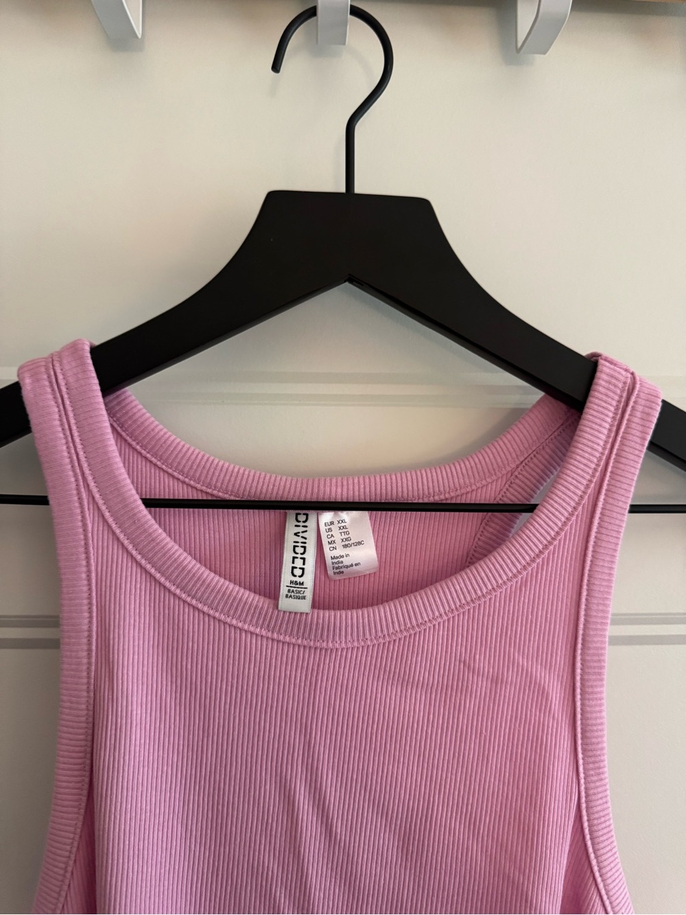 H&M Lilac Ribbed Tank Top - Picture 3 of 4
